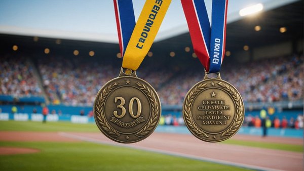 Médailles personnalisées : célébrez chaque moment